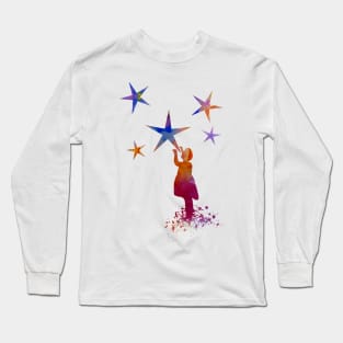 Stars and child Long Sleeve T-Shirt